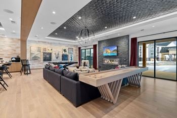 Clubhouse game room
